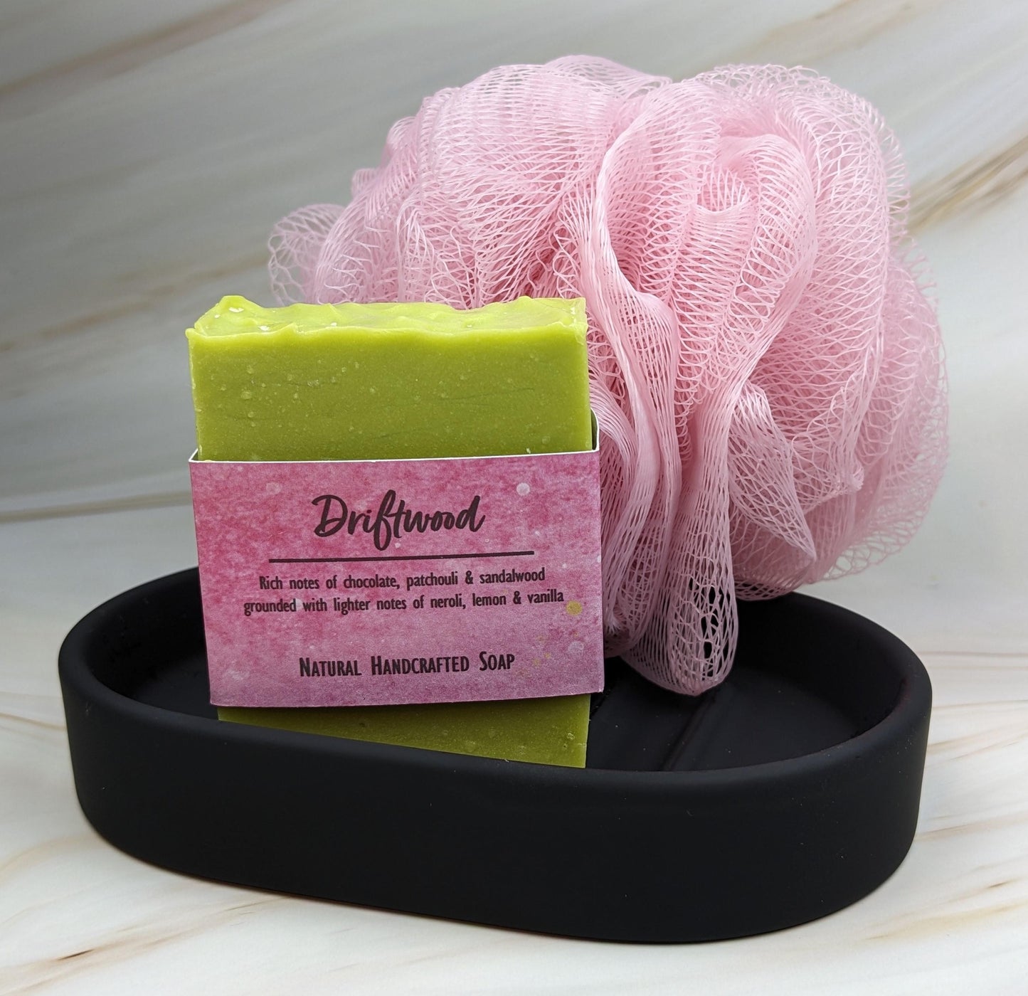 African violet soap natural handcrafted with chocolate patchouli sandalwood citrus vanilla